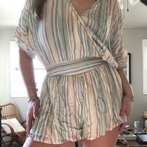 Striped Romper
